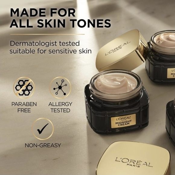 L'Oreal Age Perfect Cell Renewel Midnight Cream, NEW - Picture 5 of 7